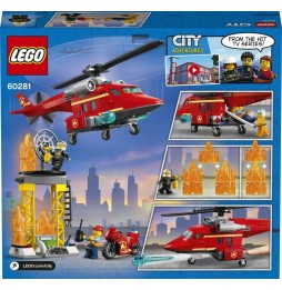 LEGO City 60281 Strażacki helikopter ratunkowy