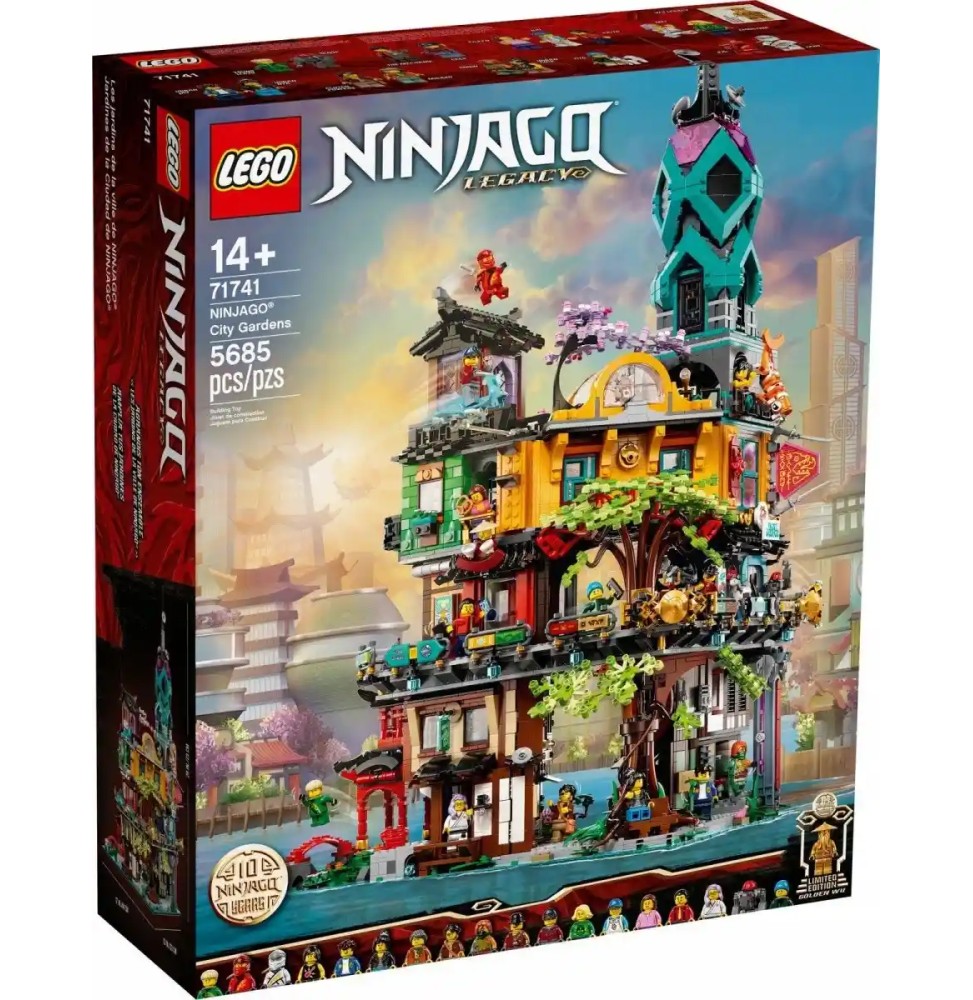 LEGO Ninjago 71741 City Gardens Building Set