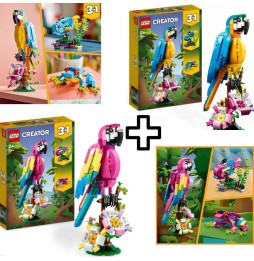 LEGO Creator 3in1 Exotic Parrot 31136