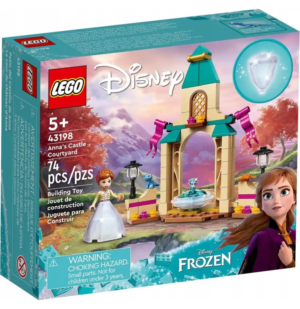 Lego Frozen curtea castelului Annei 43198