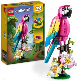 Zestaw LEGO Creator 3w1 Egzotyczna papuga 31136