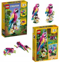 Zestaw LEGO Creator 3w1 Egzotyczna papuga 31136