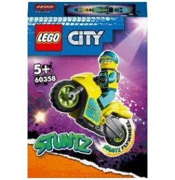 LEGO City Motocicletă Stunt 60358