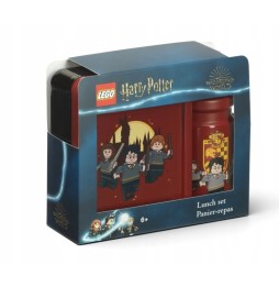 Set prânz LEGO Gryffindor cu sticlă și cutie