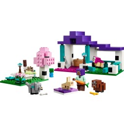 LEGO Minecraft 21253 Animal Sanctuary Set