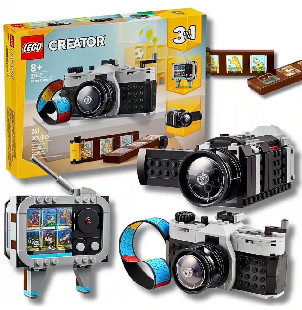 LEGO Creator 3in1 Retro Camera and TV