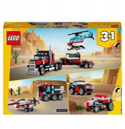 LEGO Creator 31146 Camion si Helicopter