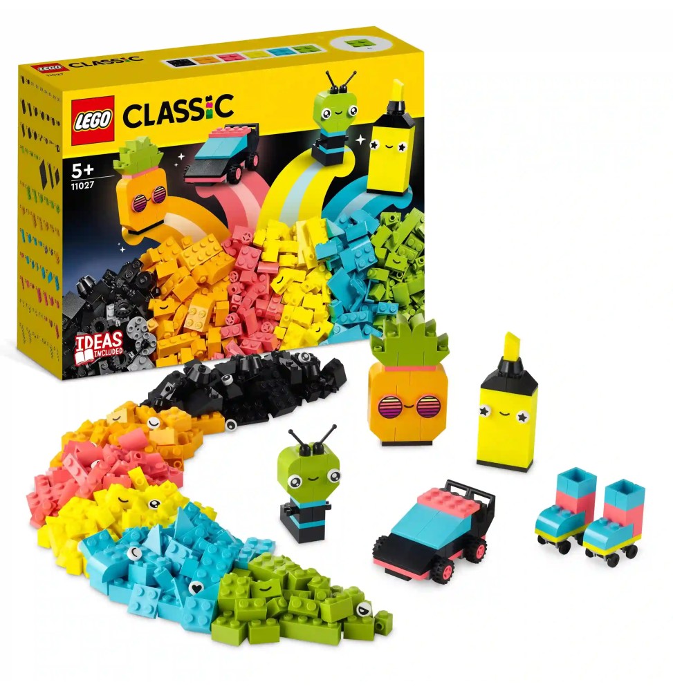 LEGO Classic 11027 Neon Creative Fun