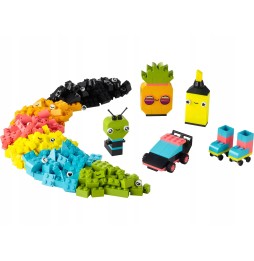 LEGO Classic 11027 Joacă creativă cu culori neon