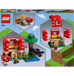 LEGO Minecraft Mushroom House Set for Kids