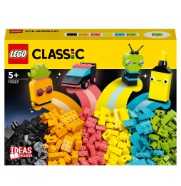 LEGO Classic 11027 Joacă creativă cu culori neon