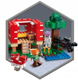 LEGO Minecraft Mushroom House Set for Kids