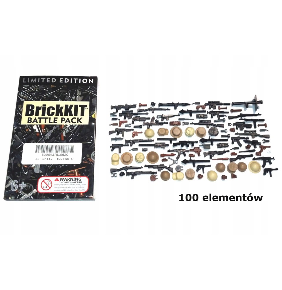 BrickKIT WW2 Army Set 100pcs