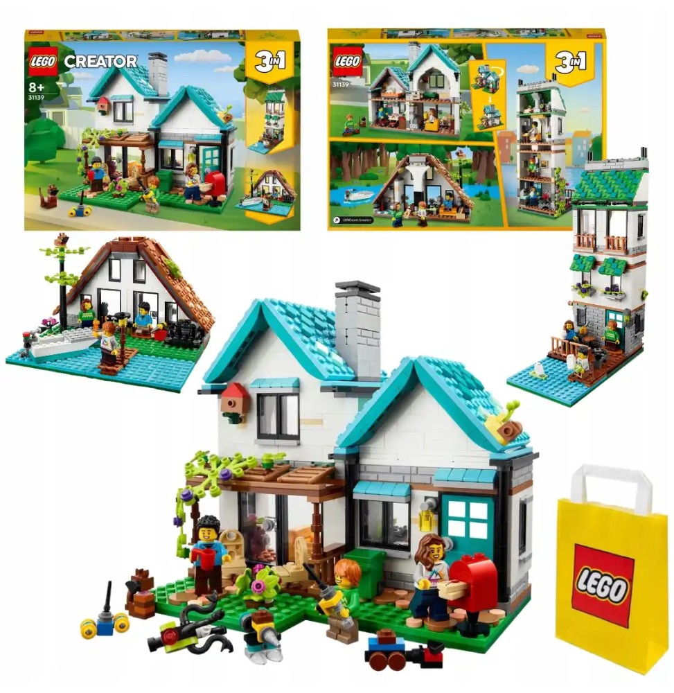 LEGO Creator casă 3 în 1 31139