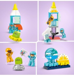 Lego Duplo Aventură rachetă spațială 3 în 1