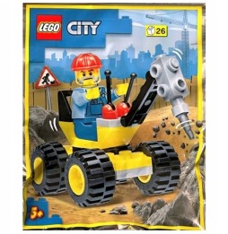 LEGO City Construction Worker with Drill 952202