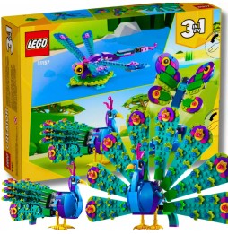 LEGO 31157 Egzotyczny paw 3w1