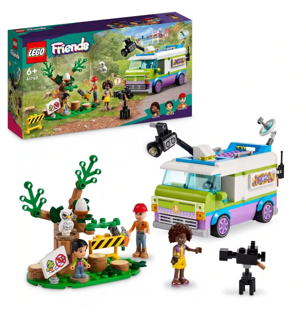 LEGO Friends 41749 Mașina reporterului