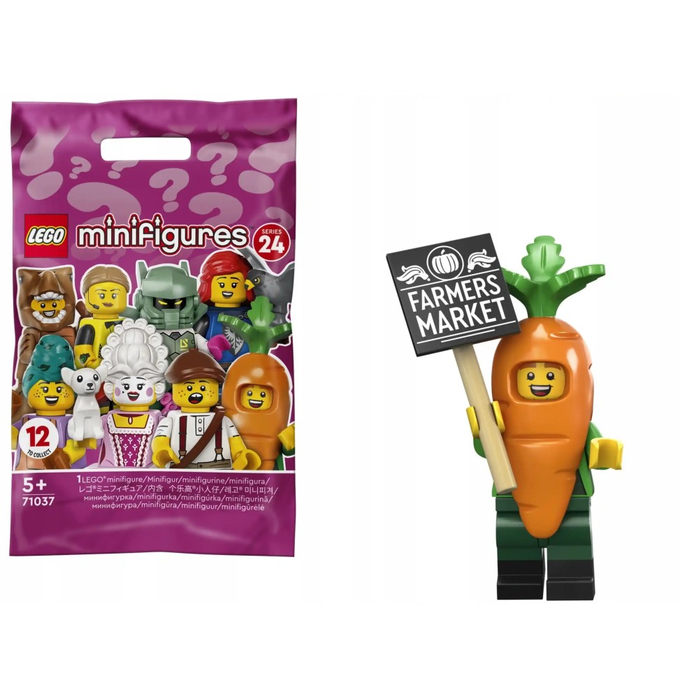 LEGO Minifig 71037 Măr Carrot Mascotă