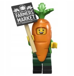 LEGO Minifig 71037 Măr Carrot Mascotă