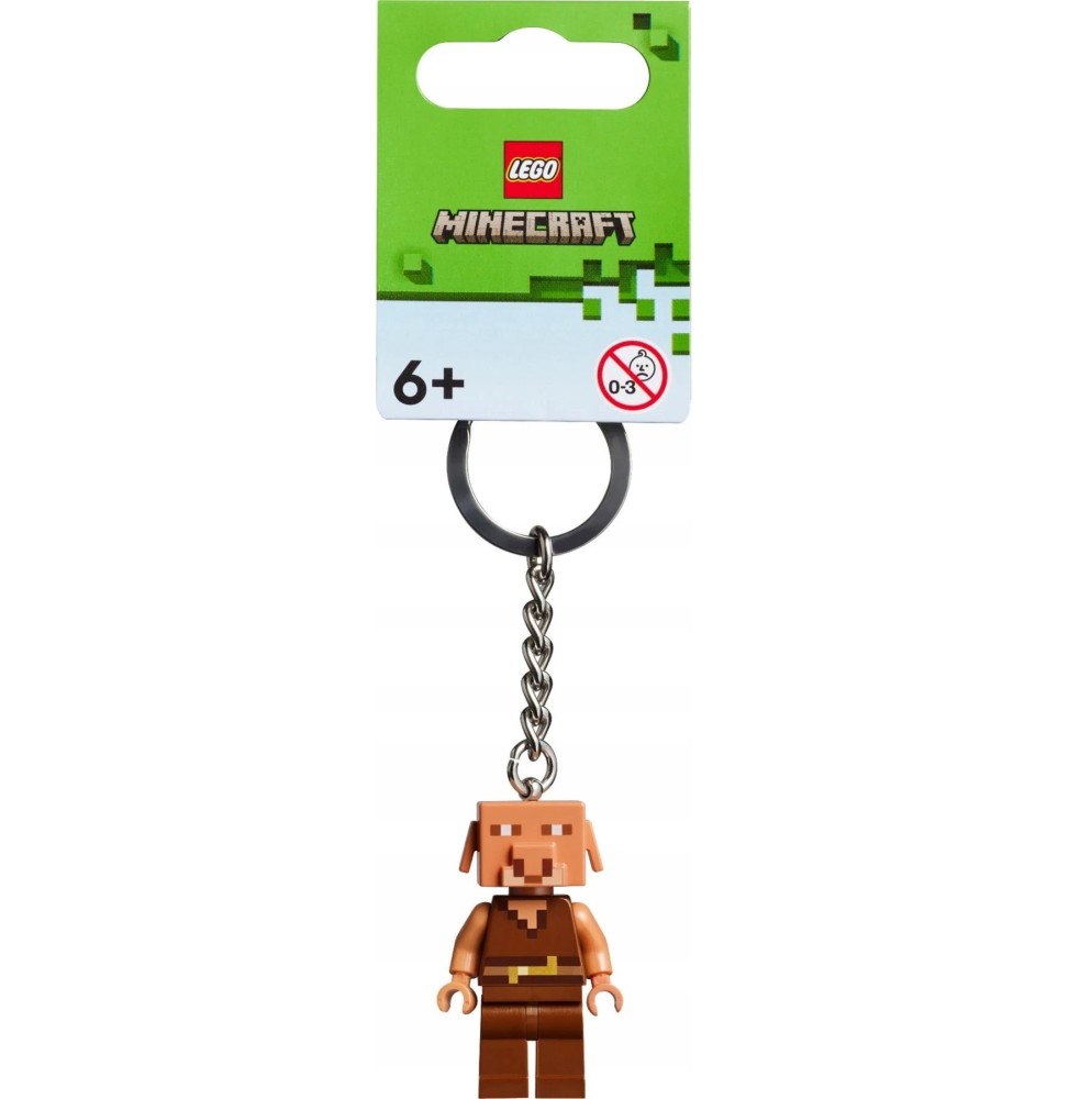 LEGO Minecraft piglin keychain 854244