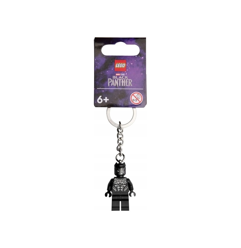 Lego Keychain with Marvel Black Panther