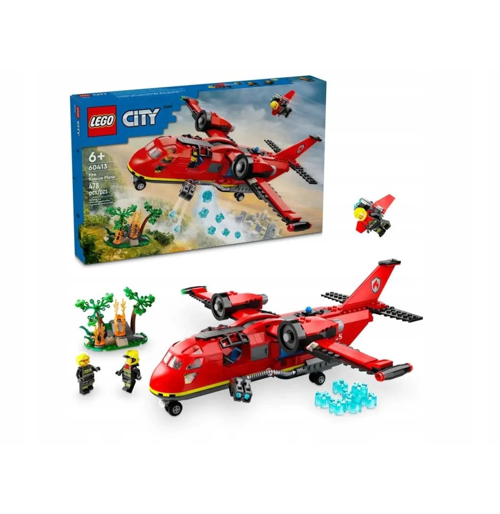 Lego City samolot ratowniczo-gaśniczy 60413