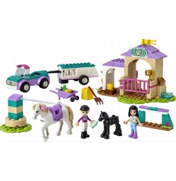 LEGO Friends Școală de echitație și remorcă 41441