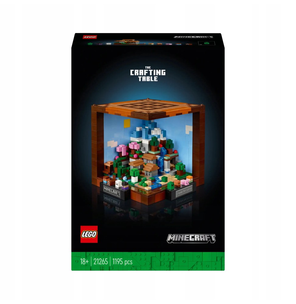 LEGO Minecraft Stół warsztatowy 21265 dla dorosłych