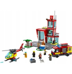 LEGO City Remiza Strażacka 540el Zestaw Klocków