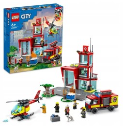 LEGO City Remiza Strażacka 540el Zestaw Klocków