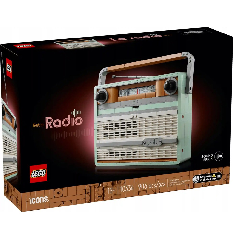 LEGO Icons 10334 Radio Retro