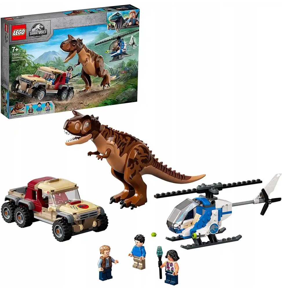 LEGO Jurassic World Urmărirea Karnotaurului 76941