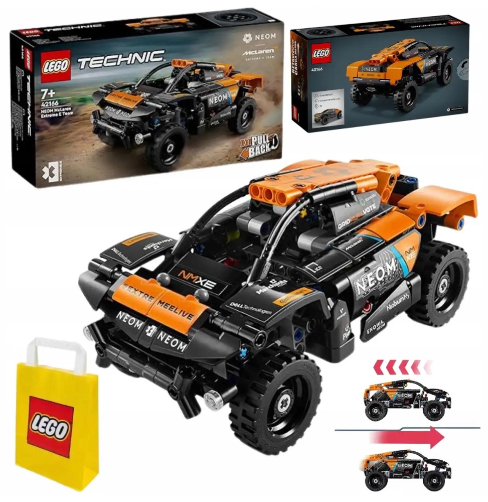 LEGO Technic 42166 NEOM McLaren Mașină de Curse