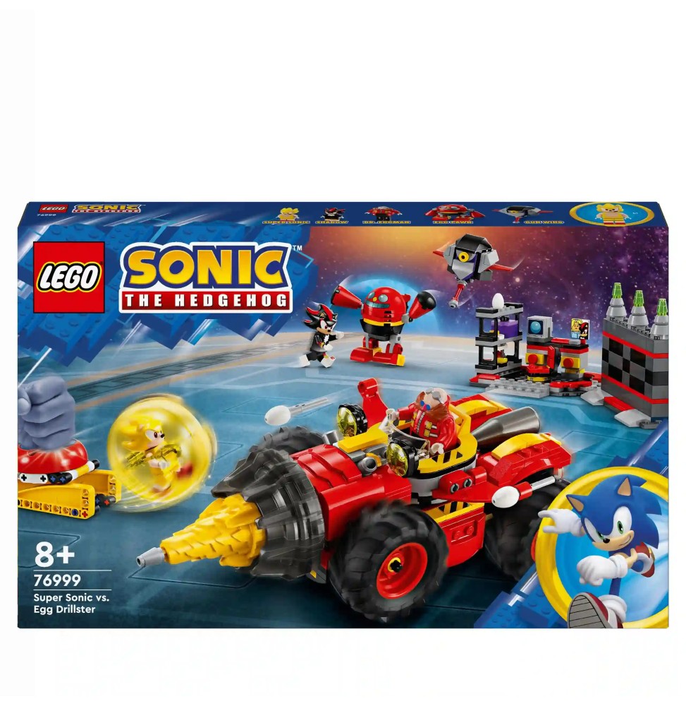 LEGO Sonic Super Sonic vs Egg Drillster 76999