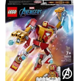 LEGO Marvel Armura mecanică Iron Man 76203