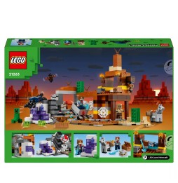 LEGO Minecraft 21263 Mină în Badlands