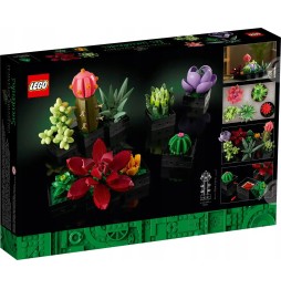 Set LEGO Sukulente - Construcție creativă