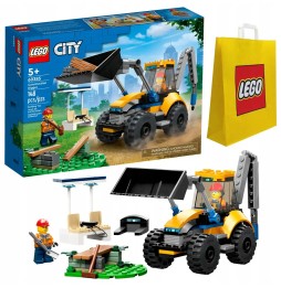 Klocki LEGO City 60385 Koparka z figurkami