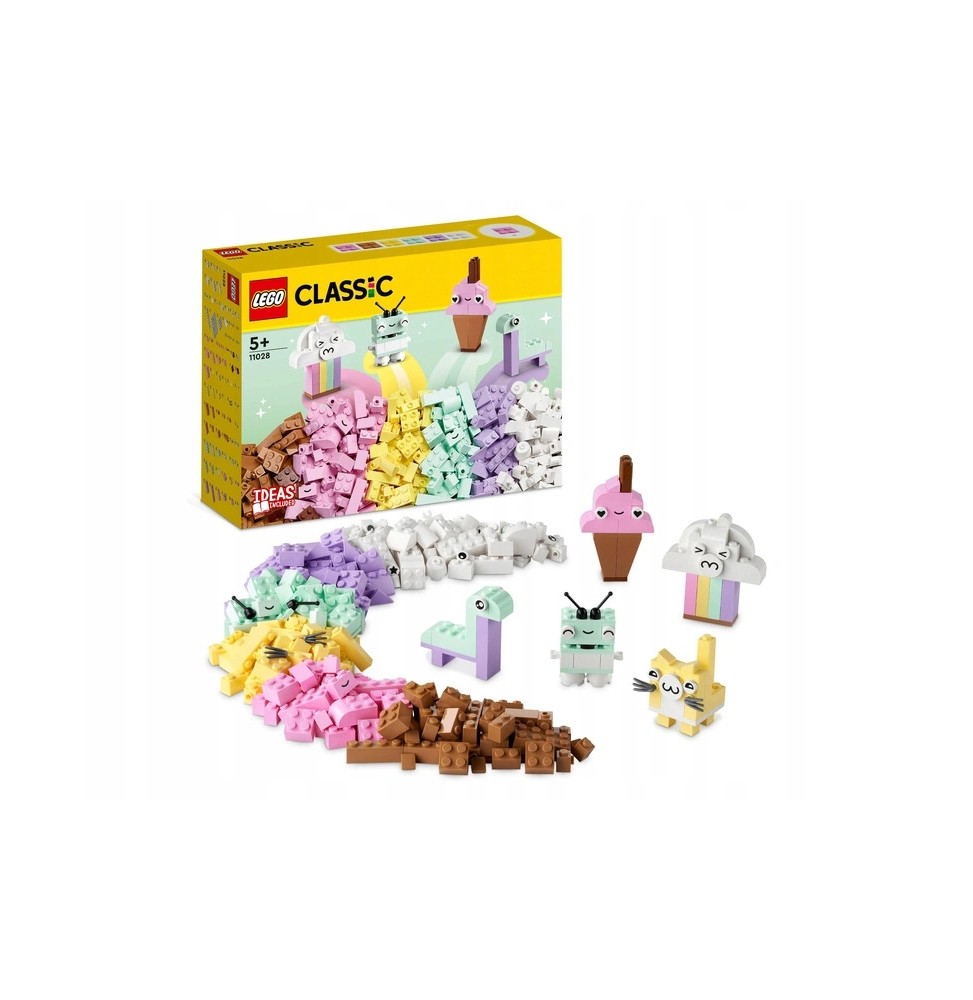 LEGO Classic Creative Play with Pastel Colors