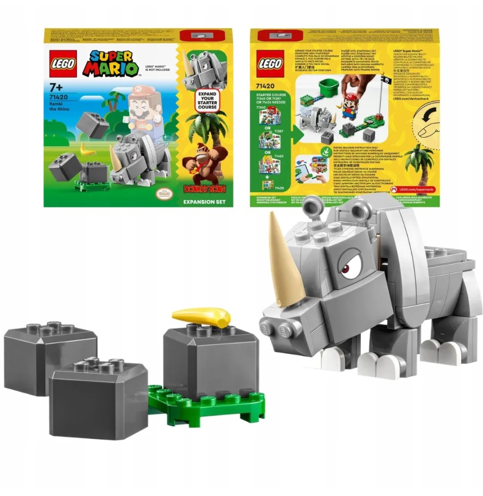 LEGO Super Mario Rambi Rhino Expansion Set