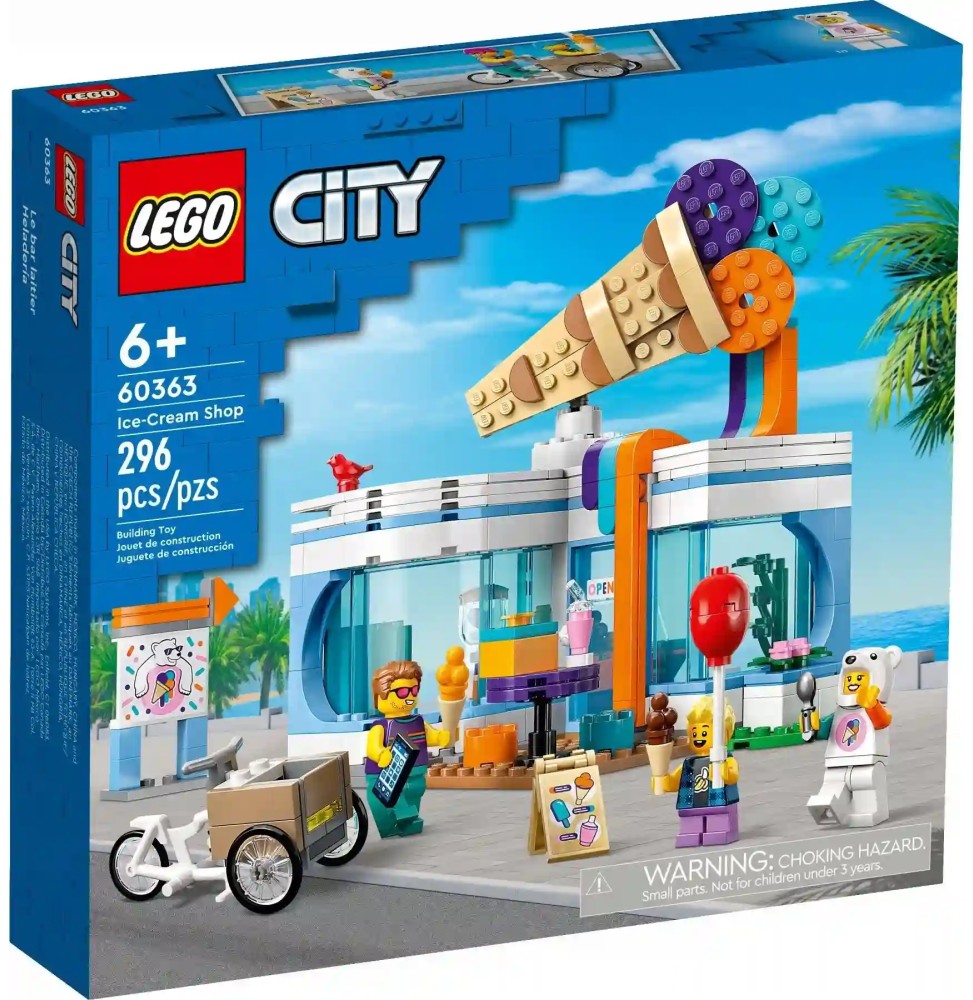 LEGO 60363 City Lodziarnia - Zestaw Klocków