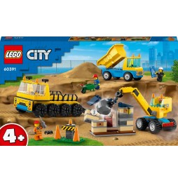 LEGO City Truck and Crane 60391