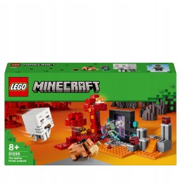 LEGO Minecraft ambuscadă portal Nether