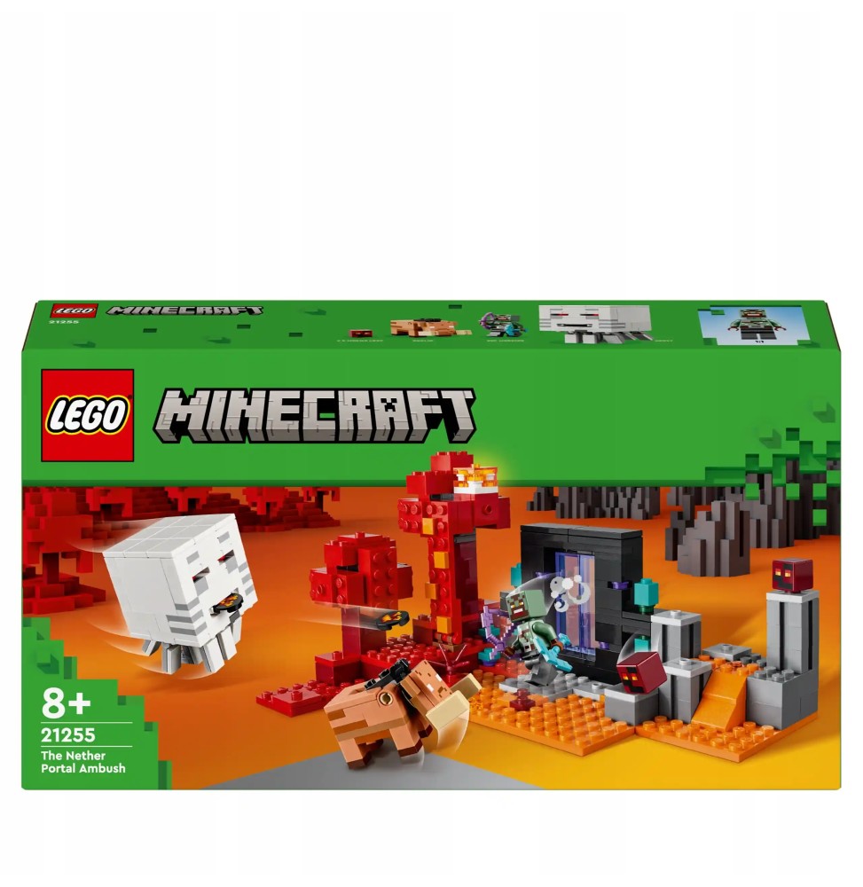 LEGO Minecraft Ambush at the Nether Portal