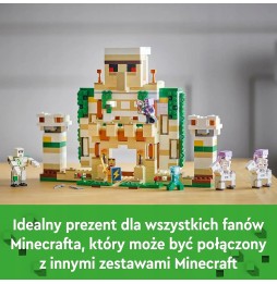 LEGO 21250 Minecraft fortăreața golemului de fier