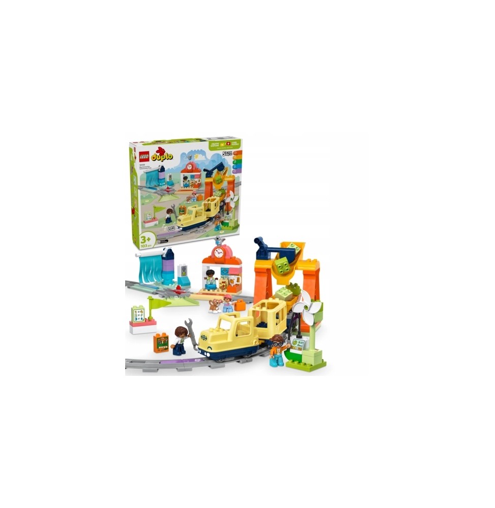 LEGO DUPLO Duży interaktywny pociąg 10428