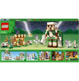 LEGO 21250 Minecraft fortăreața golemului de fier