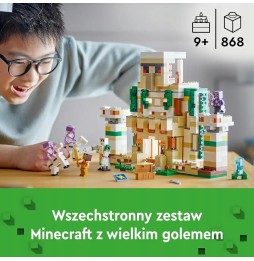 LEGO 21250 Minecraft fortăreața golemului de fier