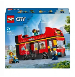 LEGO City 60407 Autobuz turistic roșu